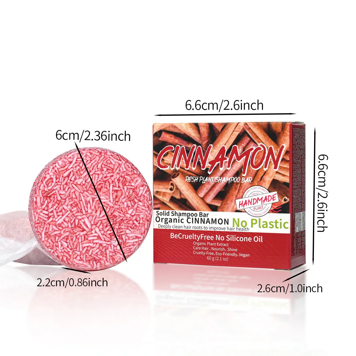 Private Label Cinnamon Essential Oil Shampoo Soap