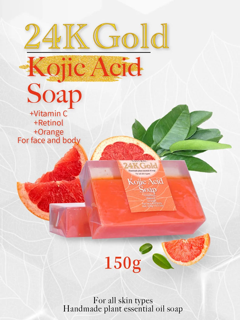 Kojic Acid Essential Oil Moisturizing Cleansing Soap