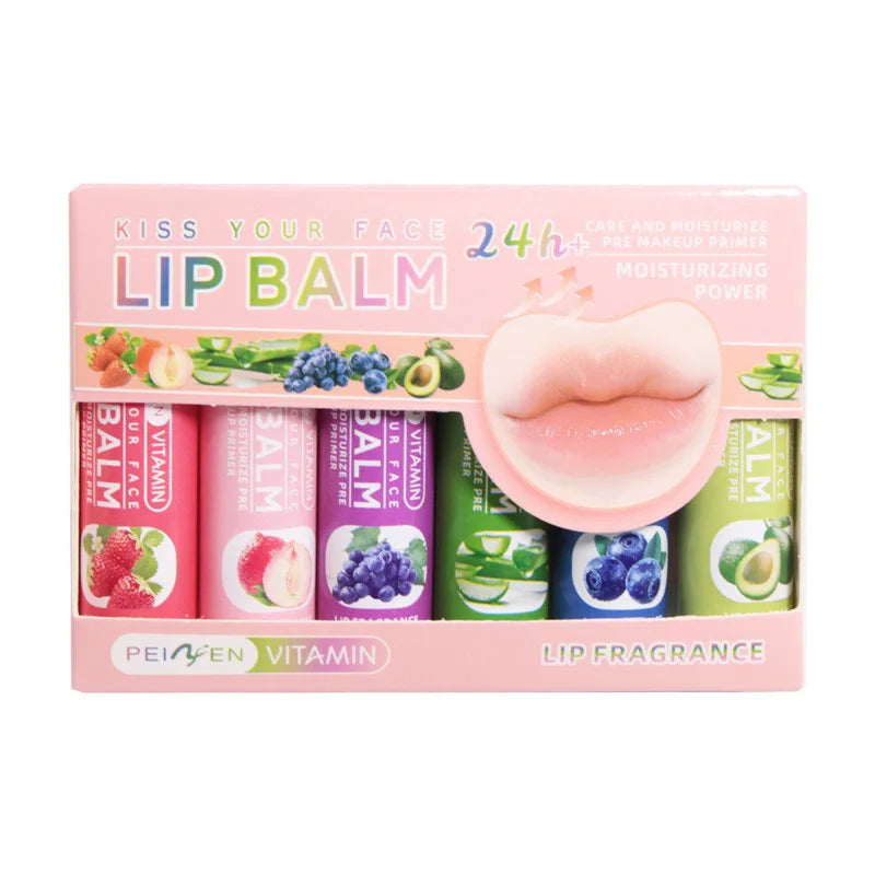 Pennyfun Fruit-Flavored Lip Balm Set