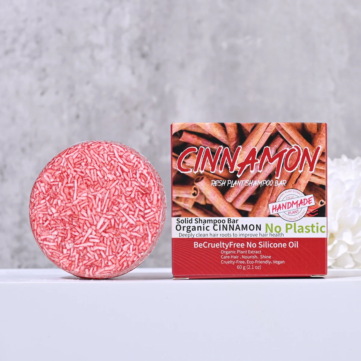 Private Label Cinnamon Essential Oil Shampoo Soap