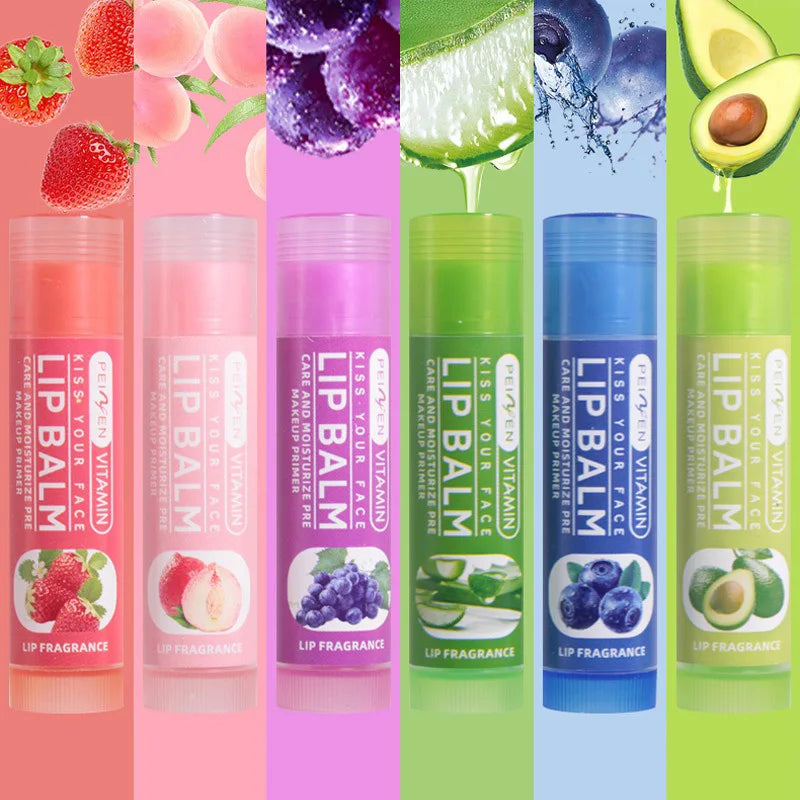 Pennyfun Fruit-Flavored Lip Balm Set