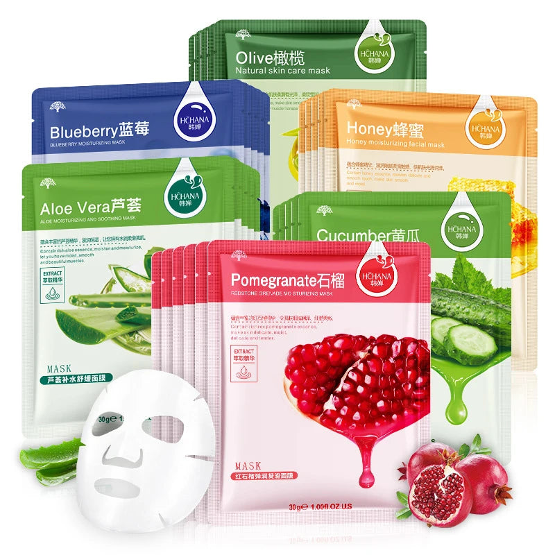 Fresh Fruits Facial Masks Face skincare