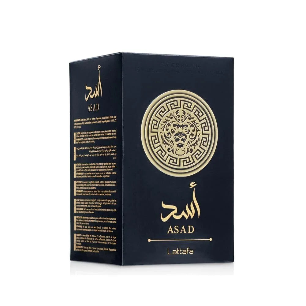Lattafa Perfumes Black Edition Asad